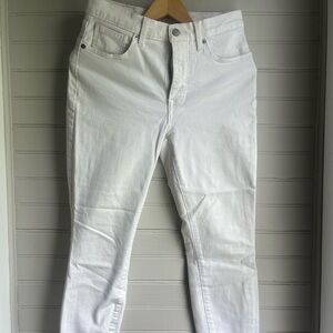 Women's White Lucky Brand Jeans - Brigette cut